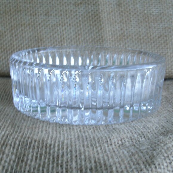 Vintage Waterford Lead Crystal Wine Bottle Coaster - Picture 4 of 13